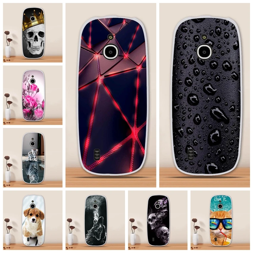 Чехол для телефона Nokia 3310 3G 4G силиконовый мягкий чехол из ТПУ задняя крышка