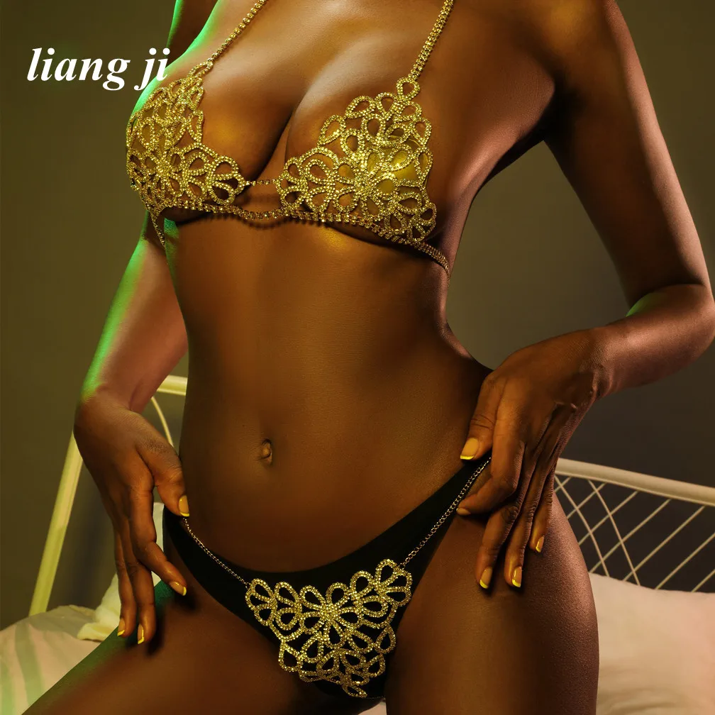 

Цепочка для груди, цепочка для тела, сексуальная женская Трехточечная стринги, пляжная одежда, бижутерия для тела, пея, боди