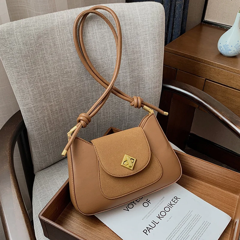 

VeryMe High Quality Leather Underarm Bag Small Crossbody Bags For Women 2020 Simple Shoulder Handbags Lady Travel Cross Body Bag