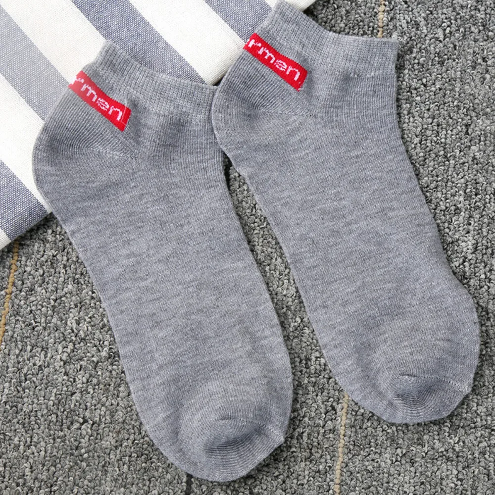 

Men Short Sock Slippers Ankle Comfortable Classical Business Breathable Solid Color Cotton Summer Low Cut Excellent Quality Male