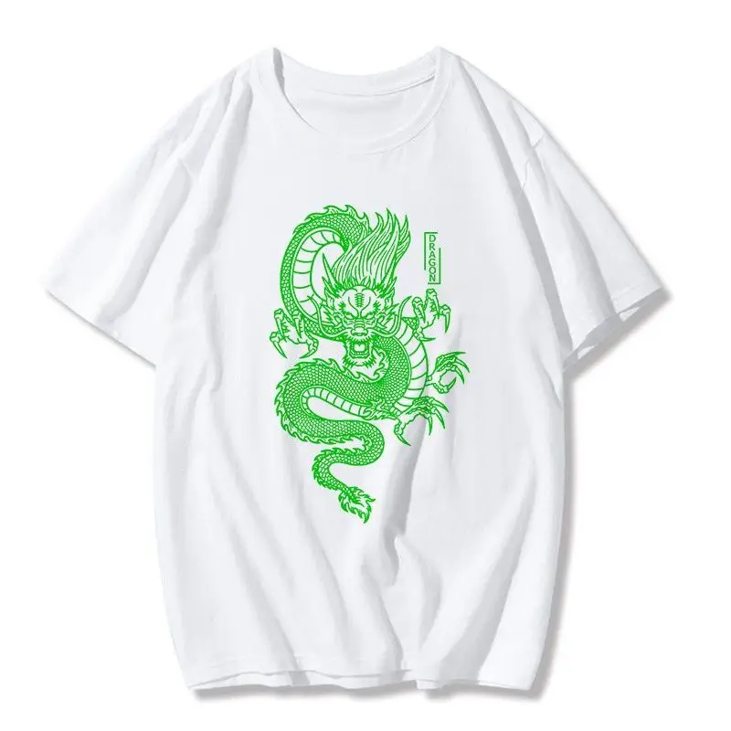 top womens t shirt harajuku retro y2k dragon t shirt summer loose casual fashion trendy brand womens 2021 hot streetwear free global shipping
