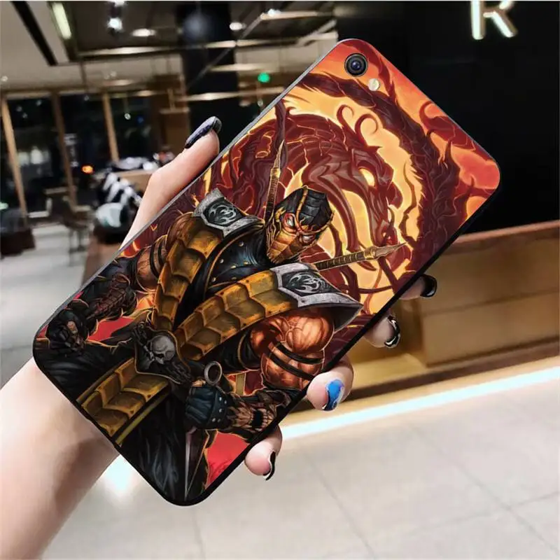 

Mortal Kombat 11 Black Soft Shell Phone Case Capa For Vivo Y91c Y17 Y51 Y67 Y55 Y93 Y81S Y19 V17 vivos5