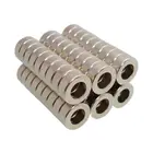 Редкоземельные магниты маленькие круглые cz кольцо неодим магнитной мощный холодильник постоянные NdFeB магниты для ремесла Сделай Сам магниты с отверстием