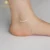 Женские Серебряные ножные браслеты ASHIQI с натуральным пресноводным жемчугом, 925 пробы - изображение