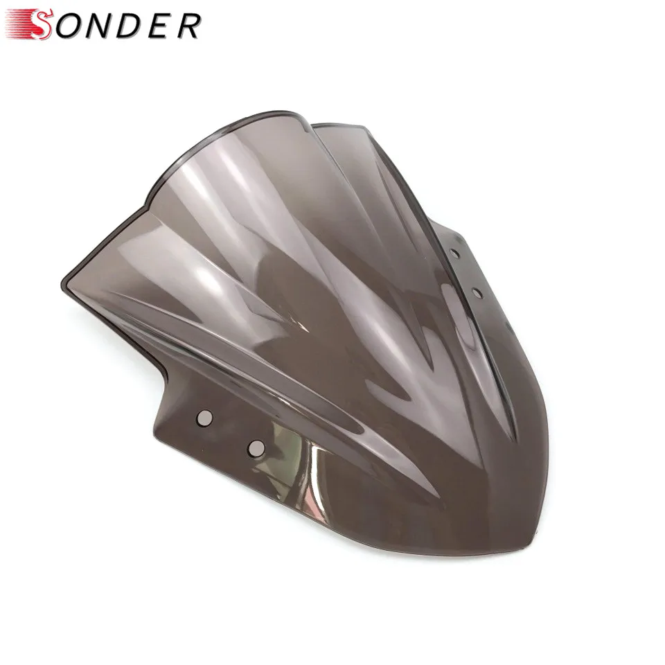 Экран на лобовое стекло для Ninja 300 EX300 EX300R EX 300R отражатель пузырьков с двойным
