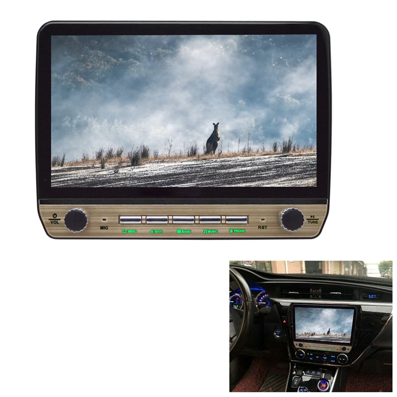 

10.1inch 1080P Contact Sn Android 9.1 Quad-Core 1+16GB Car Stereo WIFI Radio with Button Knob GPS WIFI Bluetooth