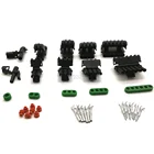 5 компл.лот 1P2P3P4P6P соединитель для Weatherpack автомобильный Грузовик Водонепроницаемый Электрический провод кабель Way Plug автомобильный жгут 18-14 GA