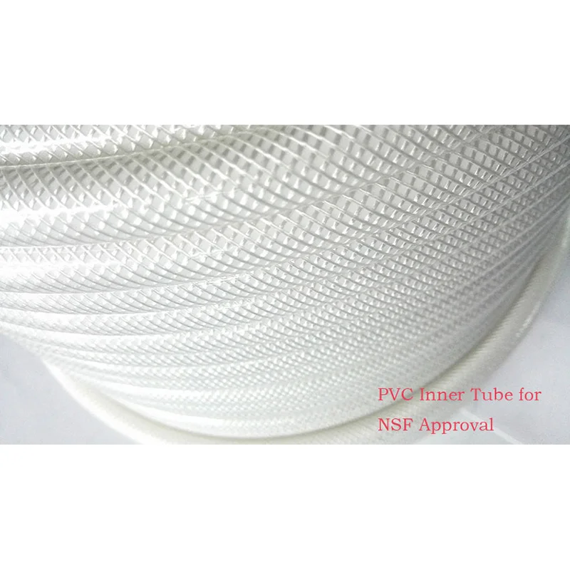 

FP129130 ID8.5*OD12.5 Reinforced PVC hose Water hose plumbing Transparent PVC Plastic Plumbing Hoses Water pump Tube 3/8