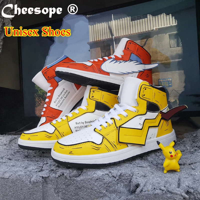 Ботинки martin Pikachu мужские короткие ботинки высокие зимние военные британские