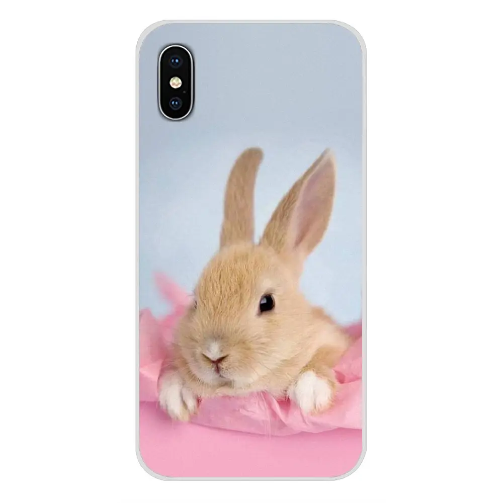 Аксессуары чехлы для телефонов милый белый кролик Motorola Moto X4 E4 E5 G5 G5S G6 Z Z2 Z3 G G2 G3 C Play