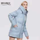 MIEGOFCE 2021 зимняя женская куртка средней длины, персонализированная модная теплая хлопковая женское пальто с высоким воротом, толстая качественная зимняя куртка D21852