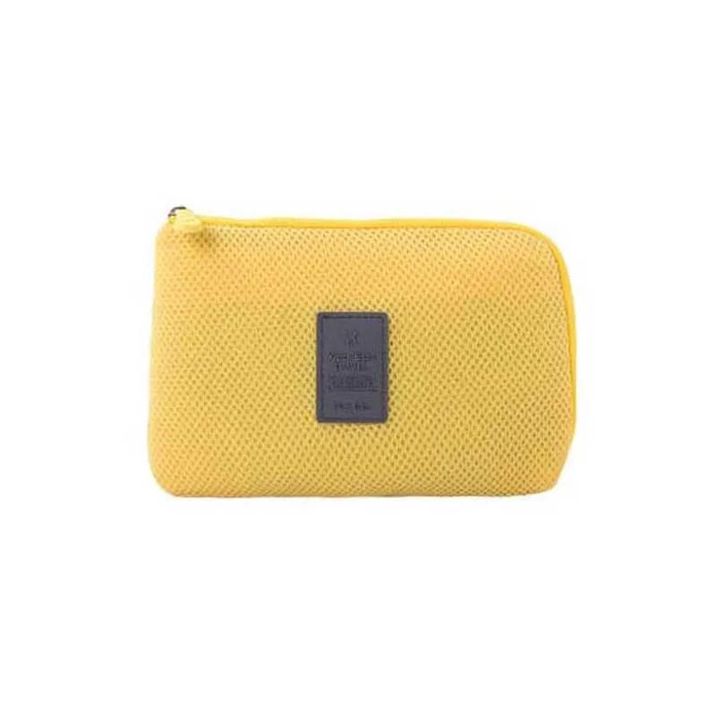 Yellow L Портативный чехол для телефона Tech gear, аксессуары для хранения, переноски наушников, наушников, сумка для путешествий, аксессуары для электроники, Органайзер - Цвет: Yellow L