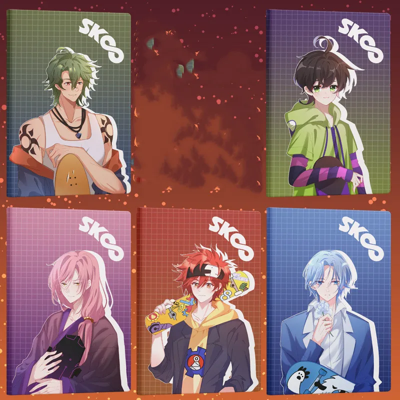 

Anime Sketchbook Langa Hasegawa Notebook Kawaii Notebooks Office School Sustationery Supplies Cute Stationary SK8 The Infinity