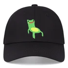 Бейсболка Froggy с вышивкой стула для женщин и мужчин, кепка лягушки, папа, бейсболка из 100% хлопка, Кепка от солнца для улицы