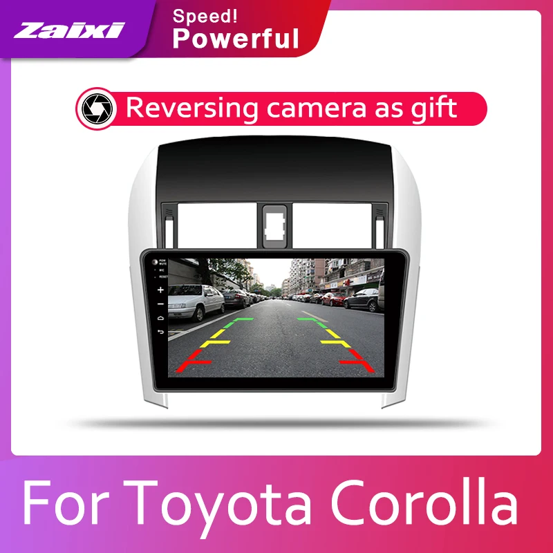 ZaiXi автомобильная система Android 1080P IPS ЖК-экран для Toyota Corolla E140 E150 2007 ~ 2013