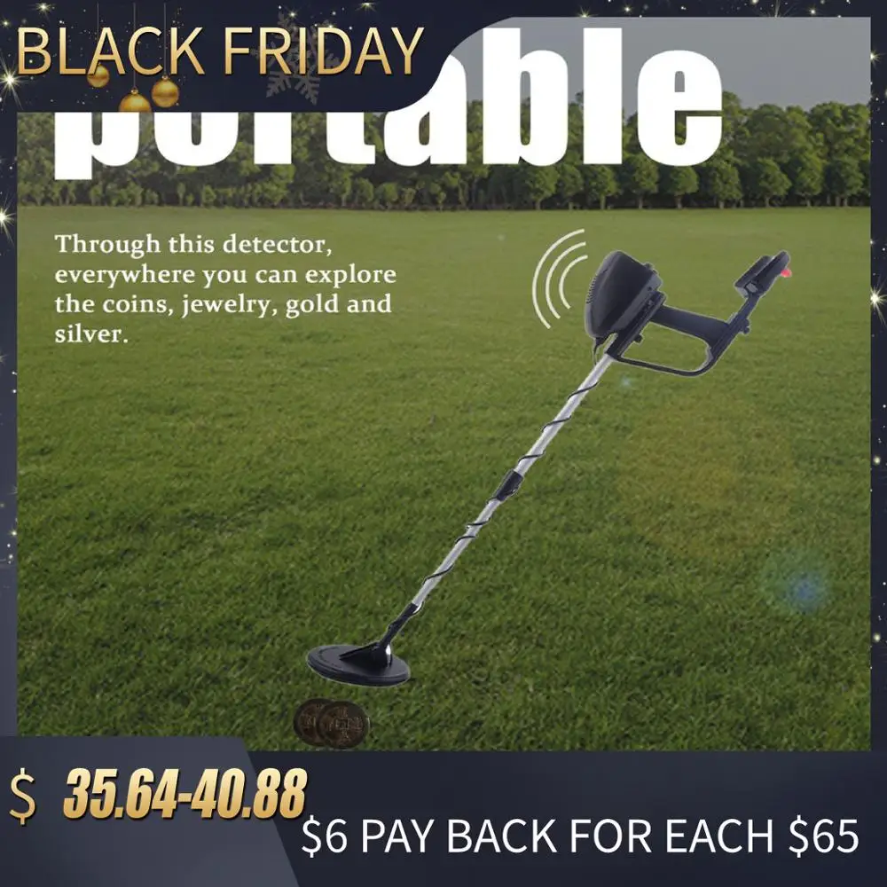 Портативный подземный металлоискатель MD4030 регулируемый по длине | Инструменты