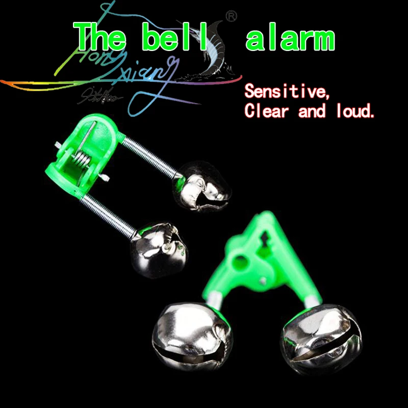 5 шт./лот 10 рыболовные сигнализаторы клева для удочки колокольчики зажим удилища