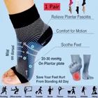 1 пара, компрессионные носки для мужчин и женщин, для занятий спортом, бега, йоги
