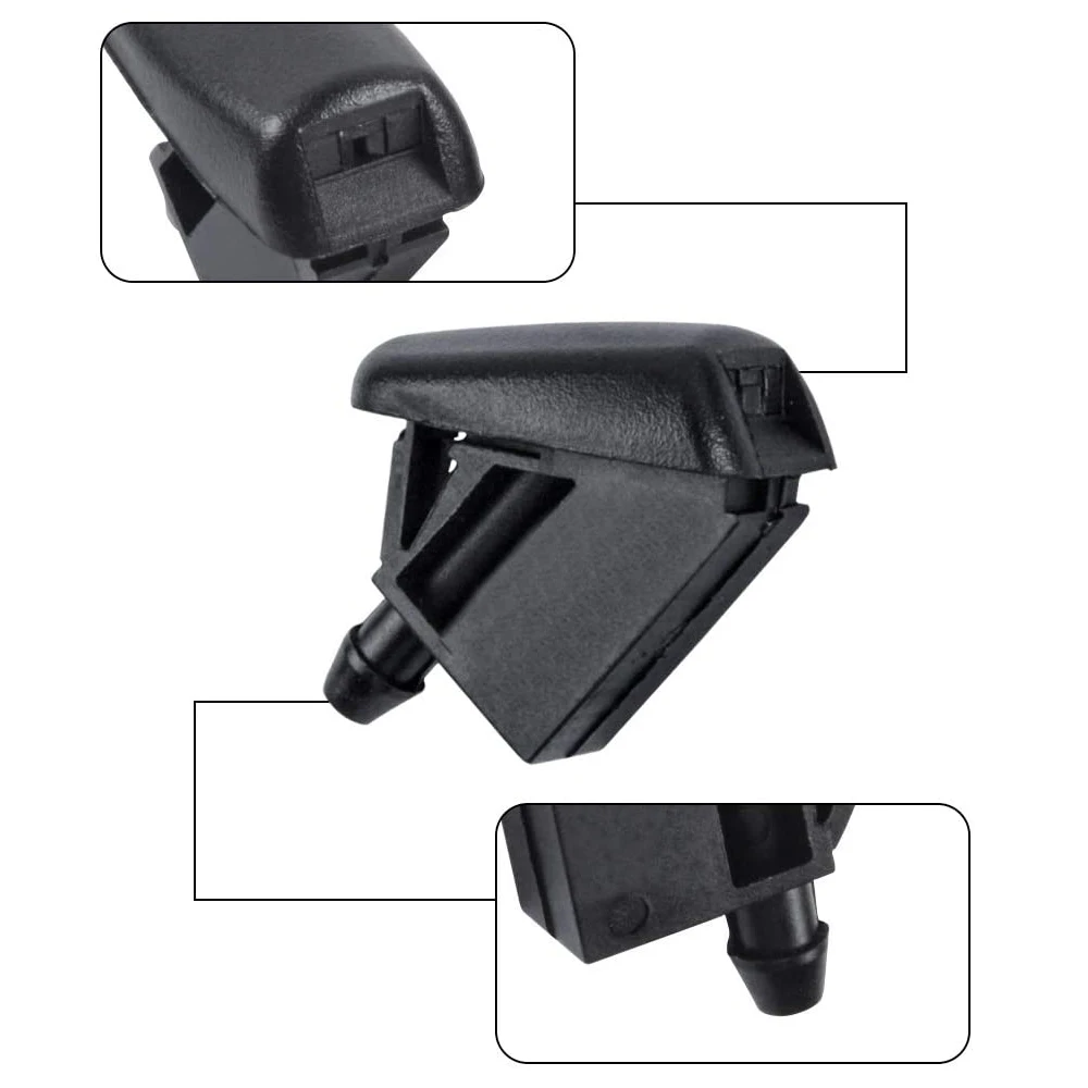 OGE 2 шт. насадки для омывателя переднего лобового стекла Ford Focus 2004 - 2011 OEM