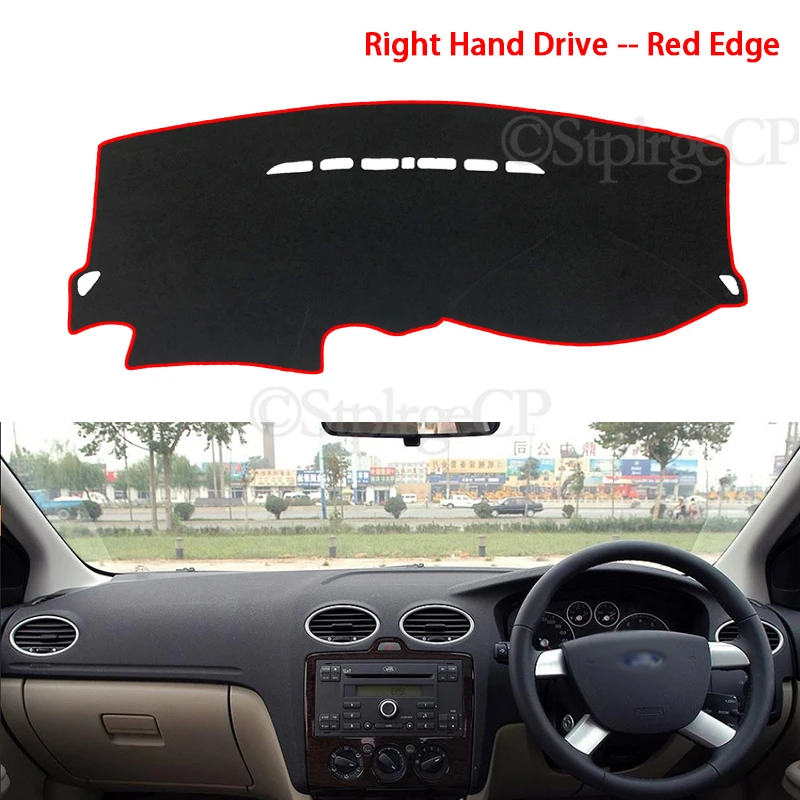 Protective Pad Carpet Dashboard Cover Sun Shade Dash Board Dashmat for Ford Focus MK2 2004~2010 2006 2007 2008-09 | Автомобили и