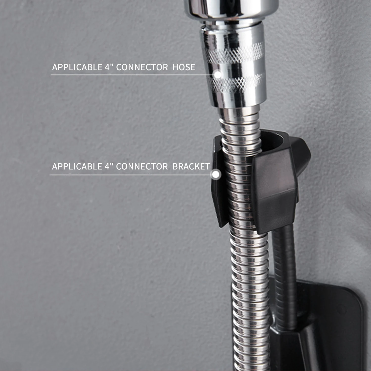 Держатель для душевой головки присоска многоразовая прочная Съемная душевая