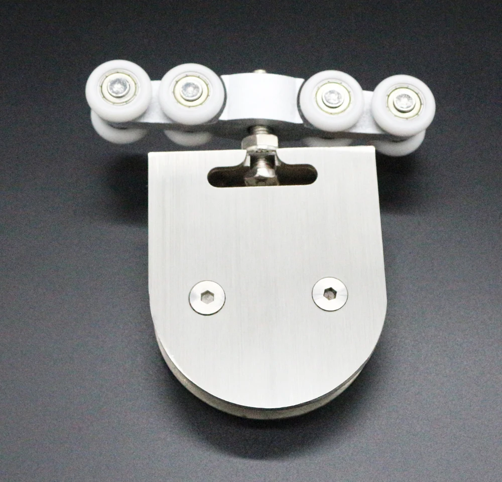 

SS304 Stainless glass steel sliding door hardware rollers hanging wheels