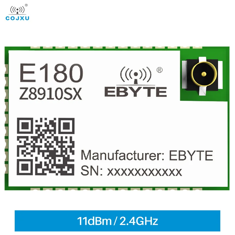 

JN5189 Zigbee 3.0 Wireless Module Touchlink Protocol E180-Z8910SX Low Power Consumption IPEX Antenna SMD Package Zigbee Module