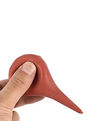 60 мл мини лабораторный инструмент красный резиновый всасывающий ушной шприц