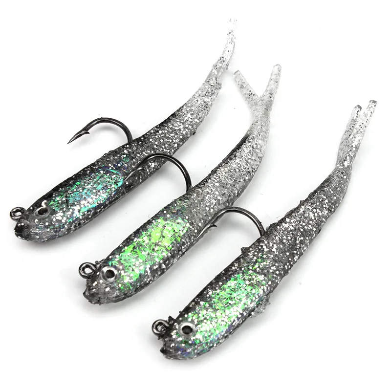 Приманка для моделирования свинцово Упакованные мягкий пояс рыболовные снасти