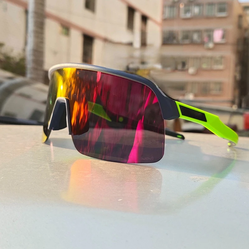 Cycling Sunglasses Outdoor Sports Bicycle Men Women Bike Eyewear Running glasses Fashion Glasses Goggles Black Polarized lens | Спорт и