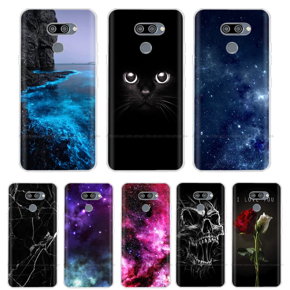 

Phone Bag For LG K50 Case K 50 Soft Silicone TPU Back Cover for LG Q60 Phone Case Cover for LGK50 Q 60 Coque Animal 6.26" Bumper