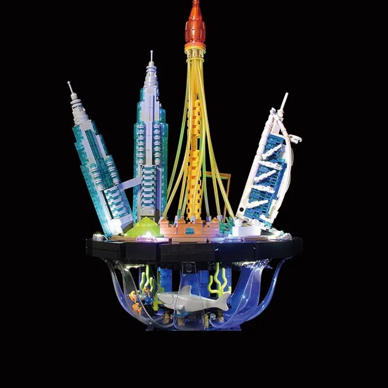 1006 шт. Детский конструктор Дом Бурдж Халифа | Игрушки и хобби