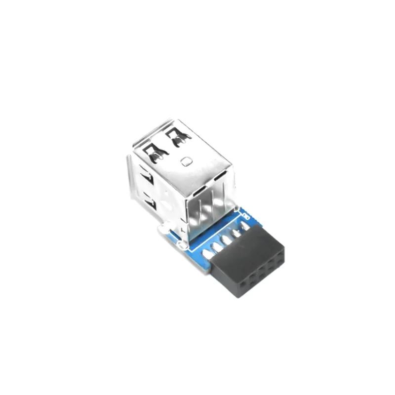 10 шт./лот 9 контактная материнская плата в 2 порта Usb 0 A внутренний