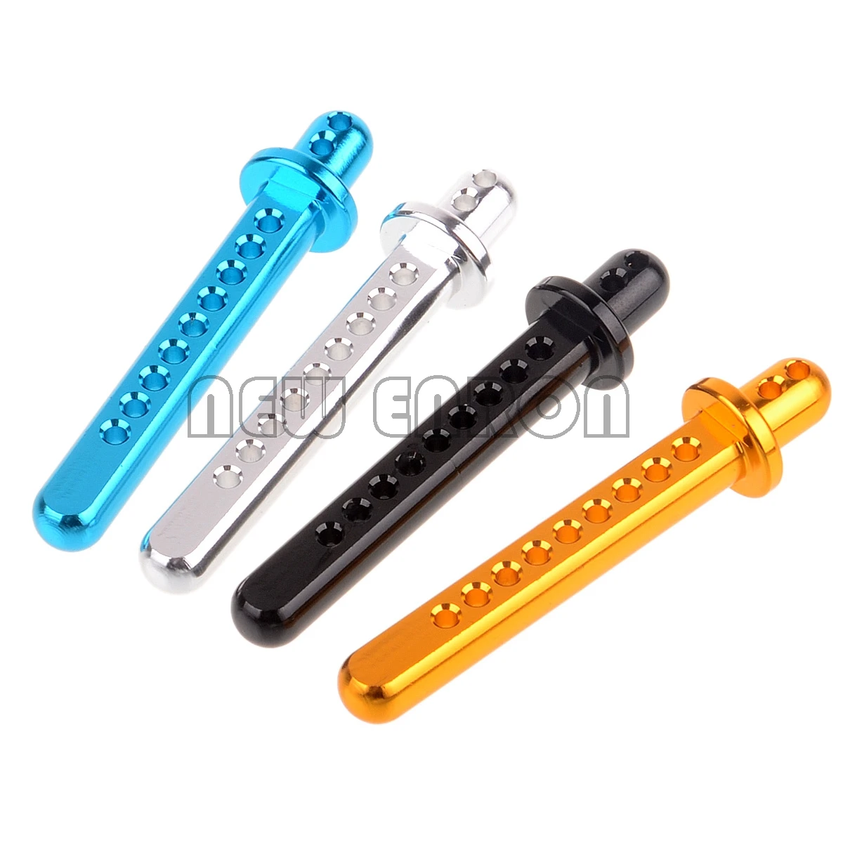 

1:10, 4 шт, 47 мм алюминиевая опора корпуса для радиоуправляемого Авто гусеничного автомобиля SCX10 90022 90028 Nieuwe Enron