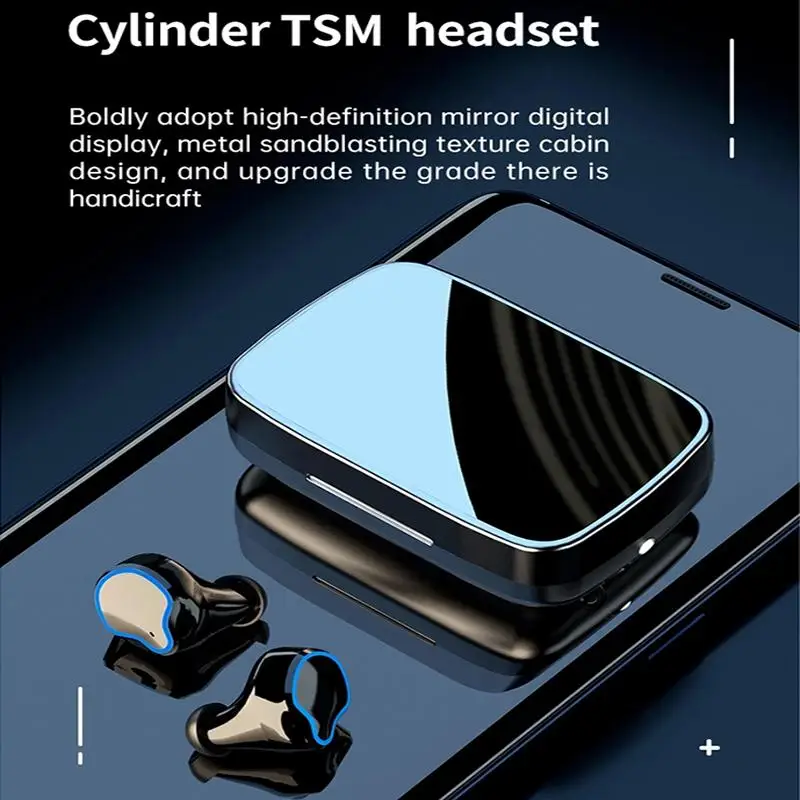 Tws-наушники M9 с поддержкой Bluetooth V5.1 и ЖК-дисплеем | Электроника