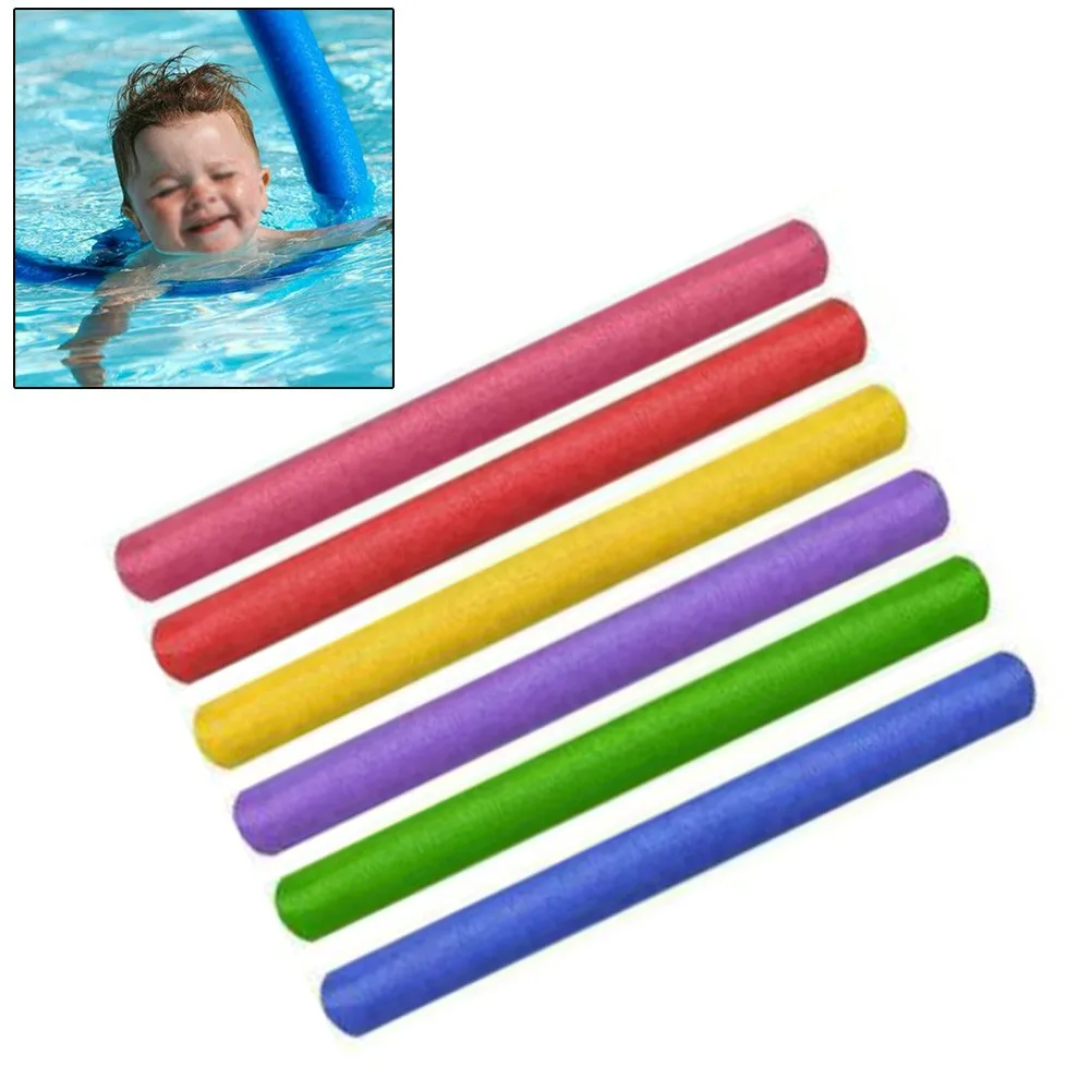 

Flexible Swimming Floating Foam Sticks PE Colorful Swim Pool Hollow Floats Noodle Aid Floating Sticks Swimming Accessories