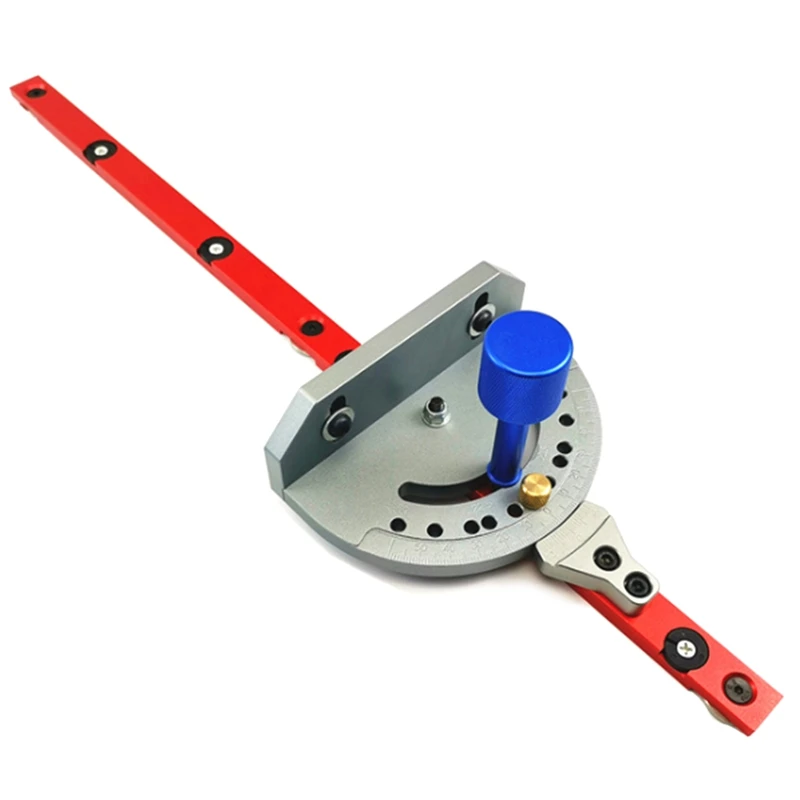 

Miter Gauge Table Saw Router Miter Gauge Sawing Assembly Ruler for Table Saw Router 450mm Long Woodworking Saw Tool