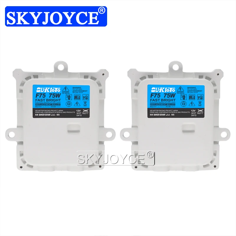 SKYJOYCE F75 75 Вт Быстрый Яркий Тонкий HID Балласт переменного тока 12 В Автомобильные