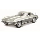Maisto 1:18 1965 готовый добыватель Chevrolet Corvette, высокодетализированная Точная Модель литья под давлением, Коллекционная модель автомобиля, подарок