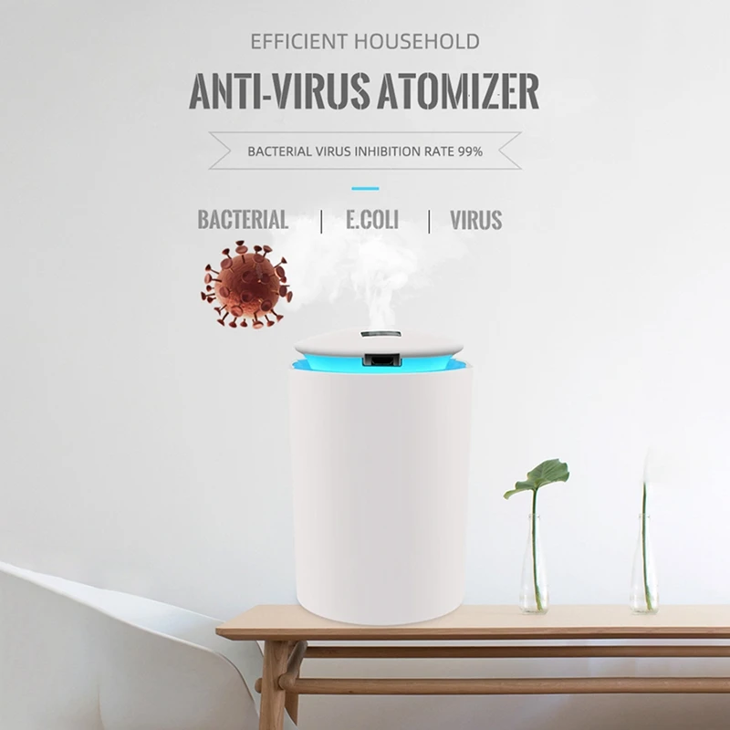 

X2 Air Disinfection Humidifier Aroma Diffuser Mini Electrolysis Atomizer Steam Fogging Diffuser Purifier