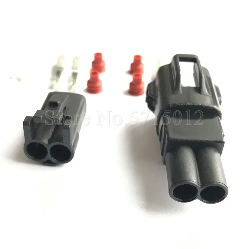 2 отверстия автомобильный водонепроницаемый электрический соединитель жгут