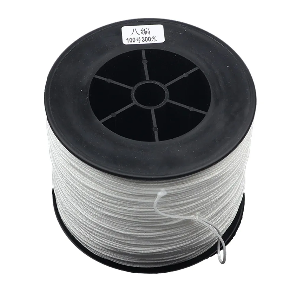 

8 Strands Braided Fishing PE Line Wear-resistant Sea Fishing Line Wire White Smooth Carp Fishing Lines Tackle Accessories