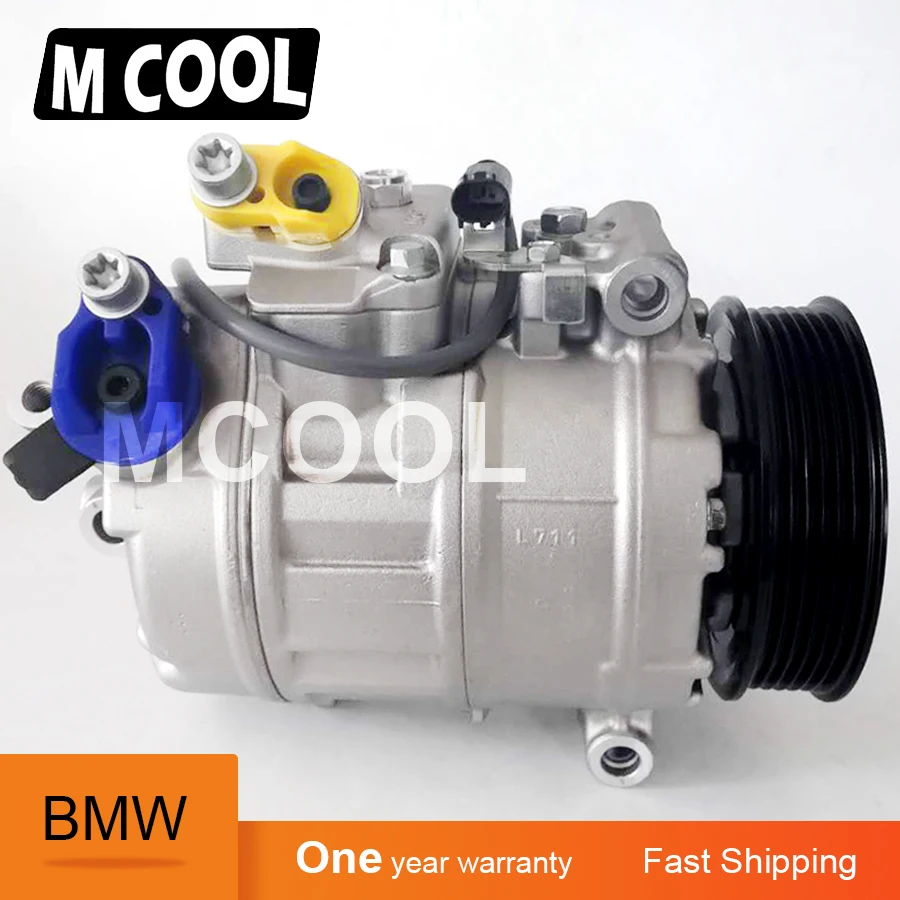 

For AC COMPRESSOR For BMW E60 E61 E63 E64 64526956715 64526956716 44715001506 4526956715 64526956715 64509174803 free shipping