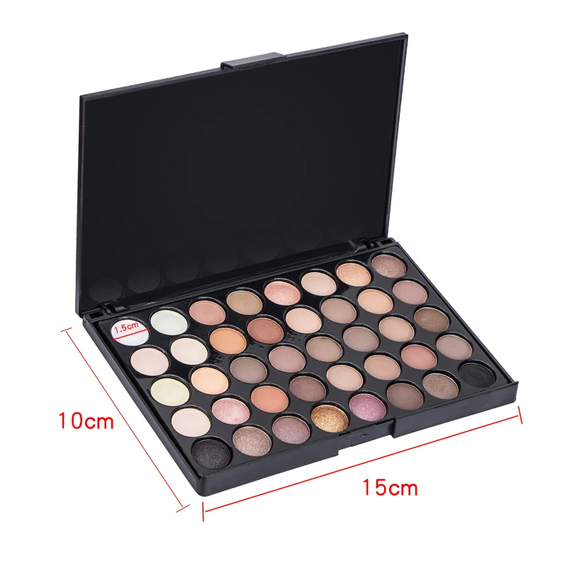 

Brand Nude Eye Shadow Palette 40Color Waterproof Pigment Matte Earth-color Eyeshadow Pallete Makeup Maquillaje Cosmetic TSLM1