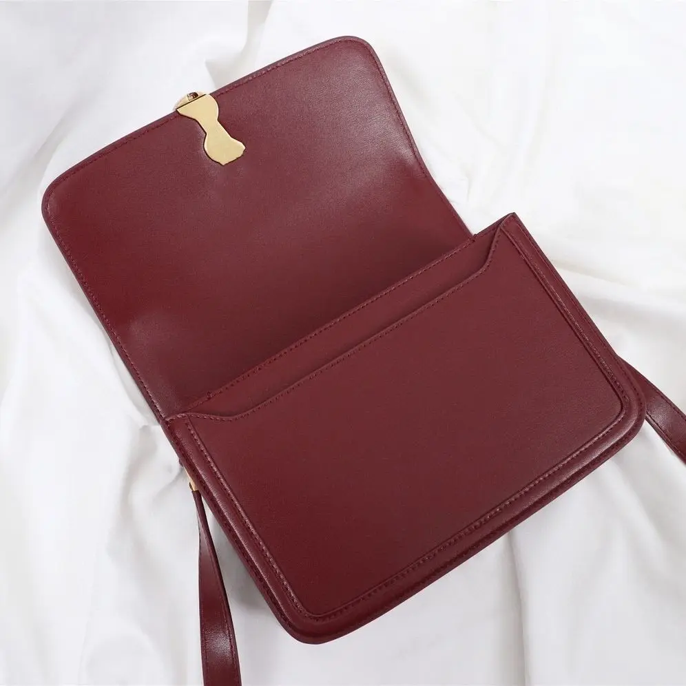 

Female Messenger Bag High Quality Women Shoulder Bag Work Small Square Bag Youth Daily Bag Sturdy Black real Leather