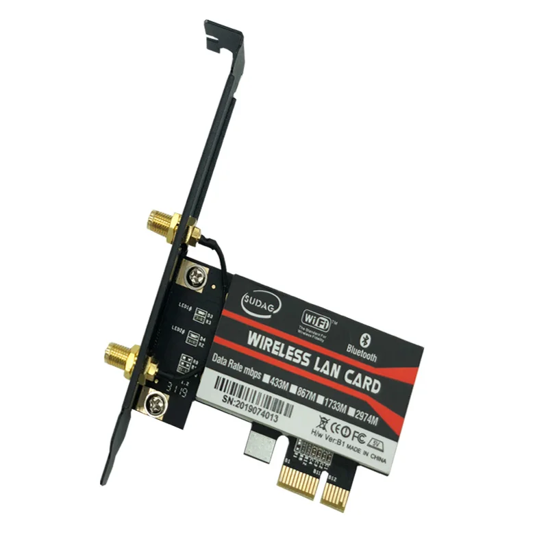 802.11AC PCI-E escritorio wifi tarjeta de red для Intel 8260AC 8260NGW 867 Мбит/с WiFi+ Bluetooth 4,2 беспроводной адаптер AC 8260