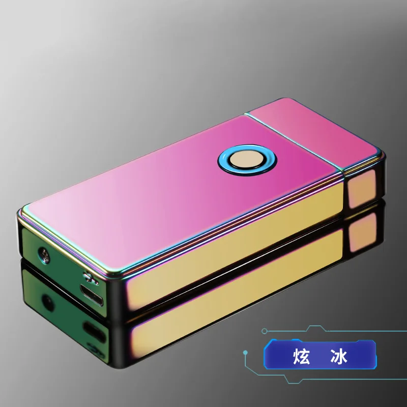 Умная сенсорная Индукционная зажигалка с зажиганием двойная дуга USB