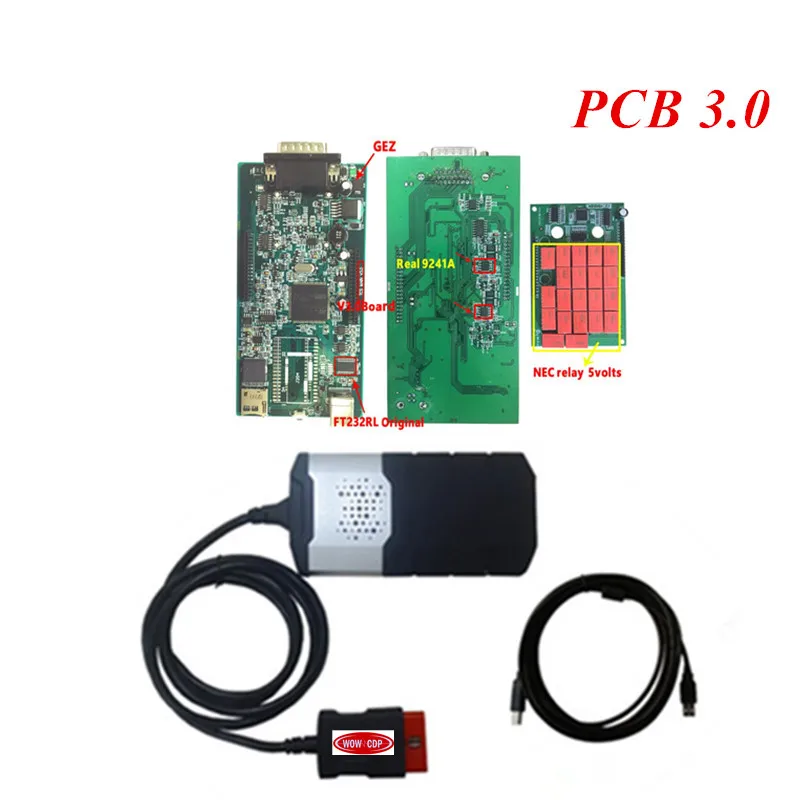 2019 лучшее реле WOW cdp snooper PCB V3.0 настоящий 9241 чип 5 008 R2 delphis vd DS150E pro multidiag языки можно