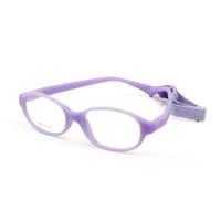 boy glasses frame with strap size 5016 one piece no screw safebendable girls flexible eyeglasses optical children glasses