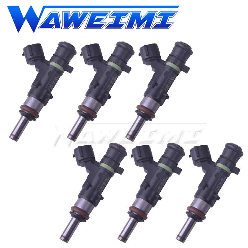 

WAWEIMI Brand New 6PCS Fuel Injector OE 0280158293 for Dacia Logan Sanderofor Renault-Clio Symbol 0.9L Injection Nozzles